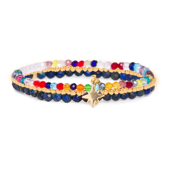 Celestial North Star Bracelet for Woman - Stackable Bracelets for Woman - Picture 2 of 4